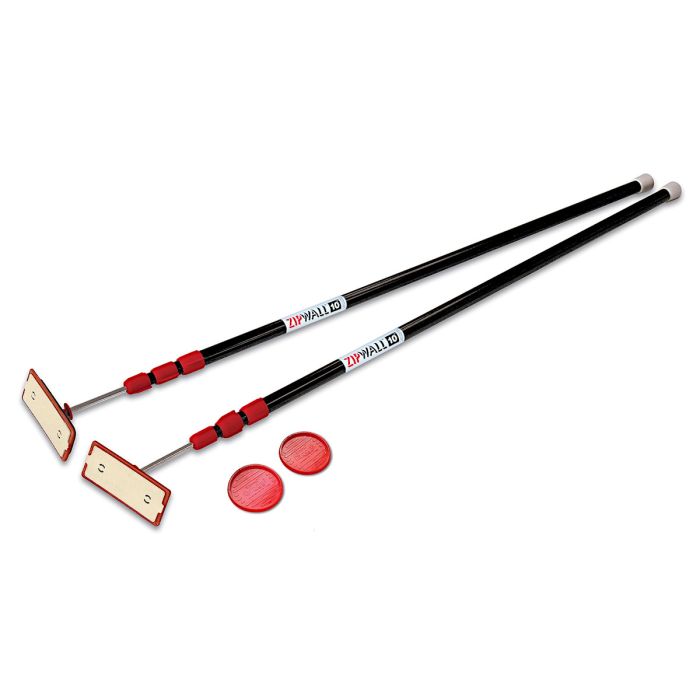 ZipWall 10 ft. Spring Loaded Dust Barrier Poles (2 Pack)