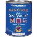 McCloskey 1Qt Semi-Gloss Man-O-War Spar Varnish (Maximum Performance)
