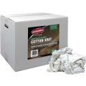 Dynamic #25 20Lb Box Recycled White Cotton Knit Wiping Cloth