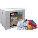 Dynamic #25 20lb Box Mixed Color Cotton Knit Wiping Cloth