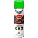 Rust-Oleum 17oz Fluorescent Green Industrial Choice Solvent-Based Inverted Marking Spray Paint