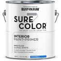 Rust-Oleum 1gal Alpine White Eggshell SURE COLOR Interior Wall Paint