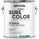 Rust-Oleum 1gal White Semi-Gloss SURE COLOR Interior Wall Paint