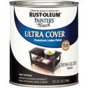 Rust-Oleum qt Semi-Gloss Black Ultra Cover Painters Touch Paint