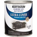 Rust-Oleum qt Gloss Black Ultra Cover Painters Touch Paint