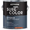 Rust-Oleum 1gal Flat Clean Slate SURE COLOR Exterior Paint + Primer