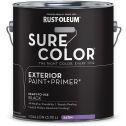 Rust-Oleum 1gal Satin Black SURE COLOR Exterior Paint + Primer