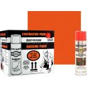 Rust-Oleum 15oz Red-Orange Fluorescent Marking Paint (Contractor Pack of 12)