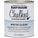 Rust-Oleum Qt Clear Matte Protective Topcoat For Chalked Paint