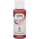 Testors Craft 2oz Ruby Matte Acrylic Paint
