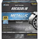 Rust-Oleum Rocksolid Gunmetal High Gloss 1 Car Garage Floor Coating Kit