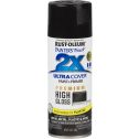 Rust-Oleum 12oz High Gloss Black 2X Ultra Cover Spray Paint