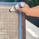 Varathane 4oz Semi-Transparent Espresso Water-Based Less Mess 2-in-1 Wood Stain & Applicator