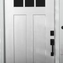Rust-Oleum 1qt Satin White Stops Rust Door & Trim Water-Based Paint