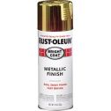 Rust-Oleum 12oz Gold Bright Coat Stops Rust Spray Paint