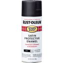 Rust-Oleum 12oz Satin Black Stops Rust Spray Paint