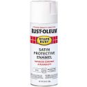 Rust-Oleum 12oz Satin White Stops Rust Spray Paint