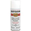 Rust-Oleum 12oz Semi-Gloss White Stops Rust Spray Paint