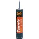 Liquid Nails 10oz Concrete Repair Gray Adhesive