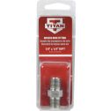 Titan 1/4" Male NPT to 1/4" Male NPT Airless Hose Coupling