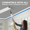 Wagner 9" x 3/8" Nap Perforated Roller Cover