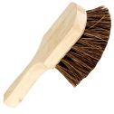 DQB 8" Palmyra Utility/Pot Scrub Brush Wood Handle