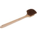 DQB 20" Palmyra Utility/Pot Scrub Brush Wood Handle