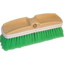 DQB 10" x 2-1/2" Trim Soft Green Poly Bristle Window/Vehicle Washing Brush Poly Block