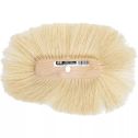 DQB Panda Paw I White Tampico Stippling Brush w/Threaded Hole