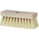 DQB 7" x 2" Trim White Tampico Roof Brush w/Threaded Hole