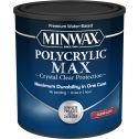 Minwax 1Qt Gloss Clear Polycrylic Max Water-Based Clear Finish