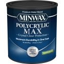 Minwax 1Qt Ultra Flat Clear Polycrylic Max Water-Based Clear Finish
