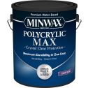 Minwax 1gal Satin Clear Polycrylic Max Water-Based Clear Finish