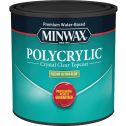 Minwax .5Pt Clear Ultra Flat Polycrylic Protective Finish