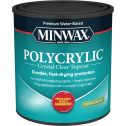 Minwax 1Qt Clear Ultra Flat Polycrylic Protective Finish