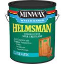 Minwax 1gal Clear Satin Water-Based Helmsman Indoor/Outdoor Spar Urethane