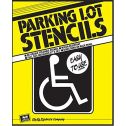 Hy-Ko 37" x 25" HD Reusable Handicapped Parking Lot Stencil Board