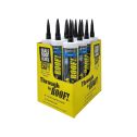 Sashco 10.5oz Black Through the Roof! Roof Repair Sealant (High Performance)