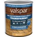 Valspar qt Honey Gold One-Coat Transparent Stain & Sealer