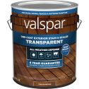 Valspar 1gal Canyon Brown One-Coat Transparent Stain & Sealer