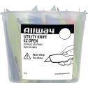 Allway Poly Pro Plastic Utility Knife (Case of 25)