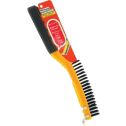 Allway 3 x 19 Row Carbon Steel Wire Brush w/Scraper & Soft Grip Handle