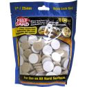 Shepherd 1" (25mm) Heavy Duty Felt Pad w/ Quick Lock Bag 160Pc