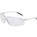 Honeywell Clear Frame Clear Lens Wrap Around Safety Glasses