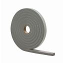 M-D 3/16" x 3/8" x 17' Gray Hi Density Foam Tape w/ Adhesive Closed Cell