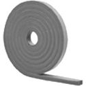 M-D 1/4" x 1/2" x 17' Gray Hi Density Foam Tape w/ Adhesive Closed Cell
