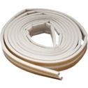 M-D 3/8" x 7/32" x 17' White P-Profile Extreme Temps Weatherstrip