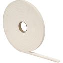 M-D 3/16" x 3/8" x 17' White Hi Density Foam Tape w/ Adhesive Closed Cell