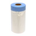 Trimaco Easy Mask 2' x 72' Tape & Drape Plastic Pretaped Drop Cloth