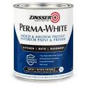Zinsser 1Qt Satin Interior Permawhite Mold & Mildew Proof Paint